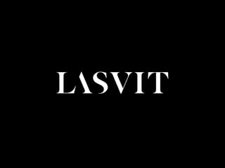 Lasvit presentation technology of glass making