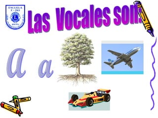 A  a Las  Vocales son: 