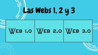 Las Webs 1, 2 y 3