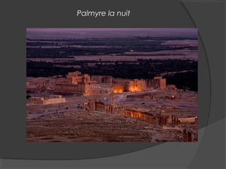 Palmyre la nuit
 