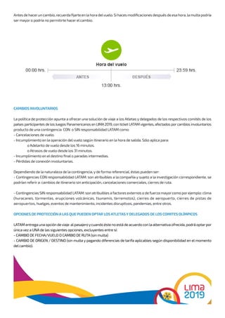 LIMA 2019 GUÍA PARA ATLETAS LATAM