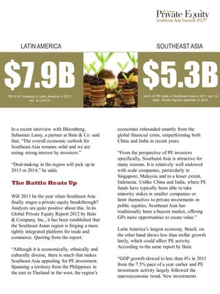 Latin America vs Southeast Asia: The Race for Private Equity Supremacy ...