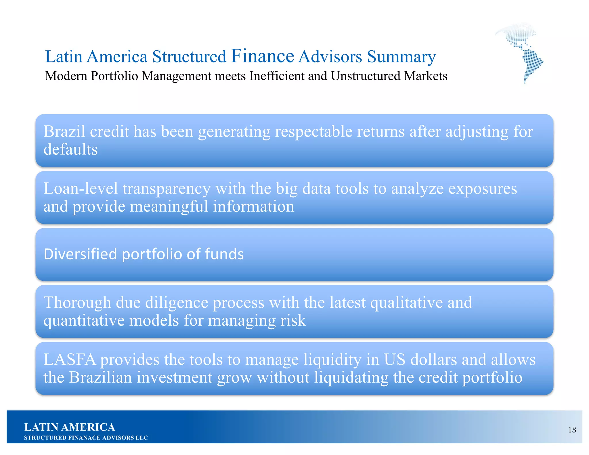 Latin America Structured Finance Process | PPT