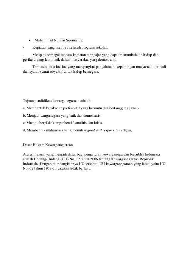 Latar Belakang Pendidikan Kewarganegaraan Bg 1