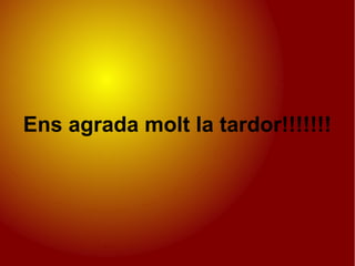 Ens agrada molt la tardor!!!!!!!

 