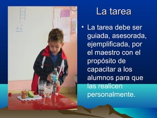 La tarea escolar en casa | PPT