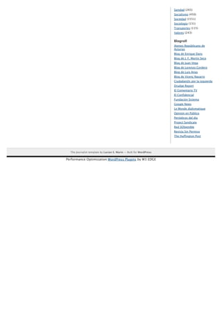 Sanidad (265)
                                                                     Socialismo (450)
                      ...