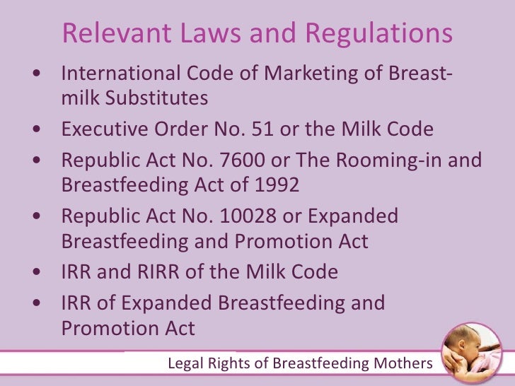 Legal Rights of Breastfeeding Mothers
