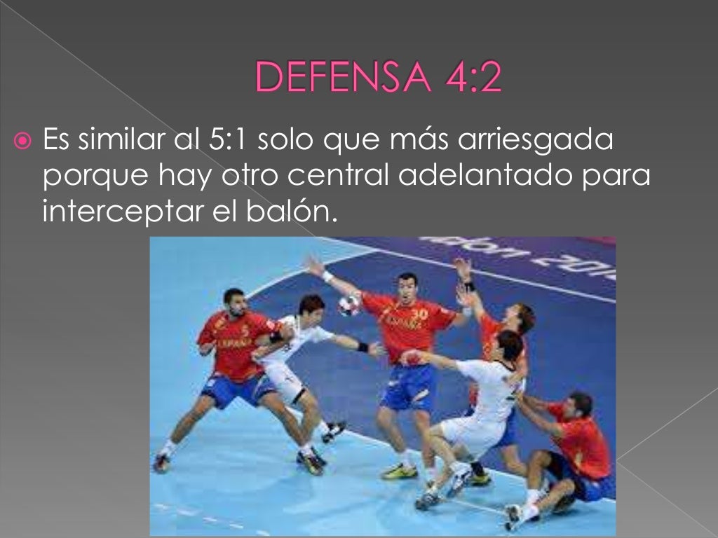 La táctica defensiva en balonmano La táctica defensiva en balonmano