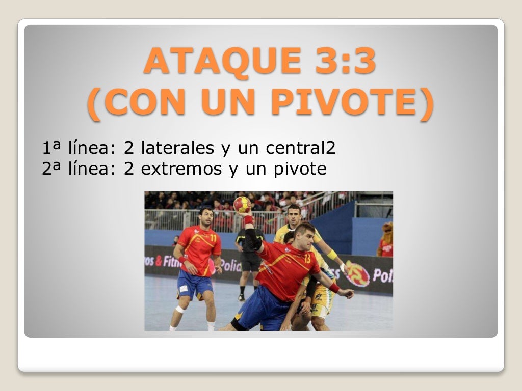 La táctica ofensiva en balonmano