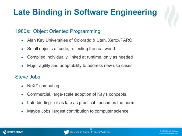 Late Binding Data Warehouse An Update On The Fastest Growing Trend In Healthcare Analytics