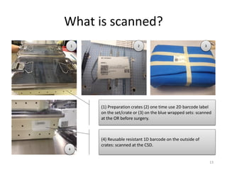 Process Redesign for Improving the Traceability of Medical Instruments ...