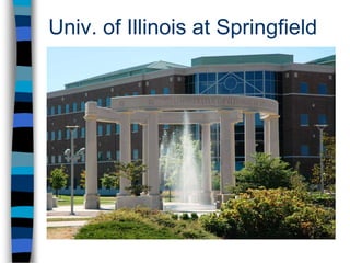 A Vibrant Campus at UIS