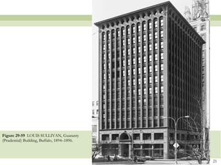 Figure 29-59  LOUIS SULLIVAN, Guaranty (Prudential) Building, Buffalo, 1894–1896.  