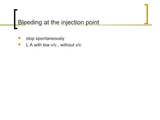 Local Anesthesia Injection Technique | PPT