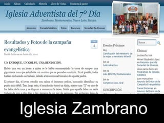 Iglesia Zambrano
 