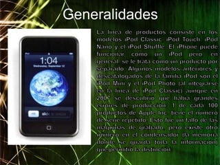 Generalidades
 