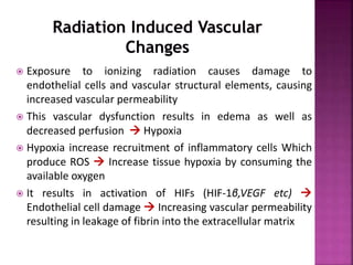 Late effects of Radiotherapy on Normal Tissues | PPTX