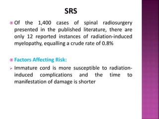Late effects of Radiotherapy on Normal Tissues | PPTX