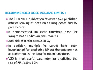 Late effects of Radiotherapy on Normal Tissues | PPTX