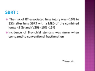 Late effects of Radiotherapy on Normal Tissues | PPTX