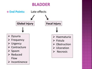 Late effects of Radiotherapy on Normal Tissues | PPTX