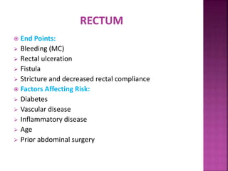 Late effects of Radiotherapy on Normal Tissues | PPTX