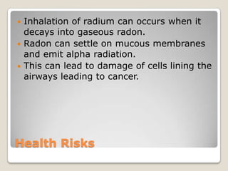 Radium (Evan Clark) | PPTX