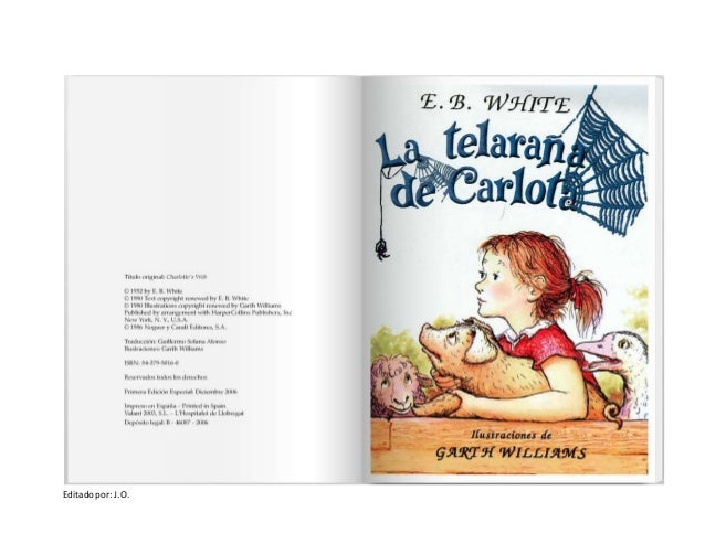 Libro "La Telaraña de Carlota"