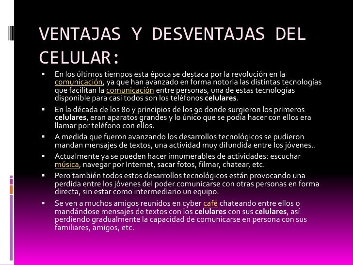 La Telefonia Celular