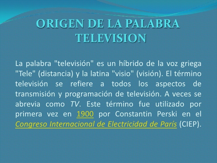 La Television