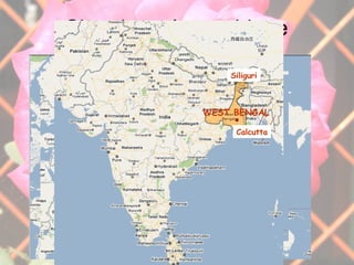Situation géographique WEST BENGAL Siliguri Calcutta 