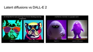 Latent diffusions vs DALL-E 2
 