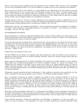 Ahora, en este punto quiero establecer que hay solamente una fe verdadera (Efe. 4:5) que es la fe entregada
una vez a los ...