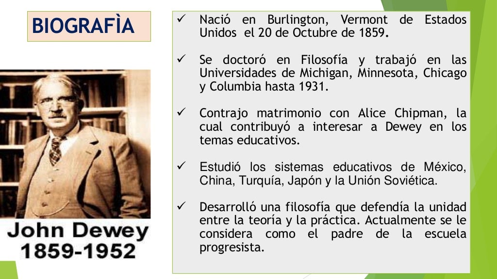 Teoria de dewey_teorias