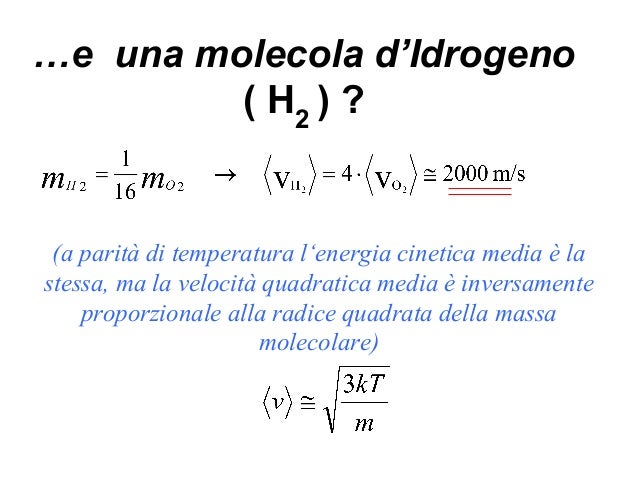 Teoria Cinetica Dei Gas Dimostrazione