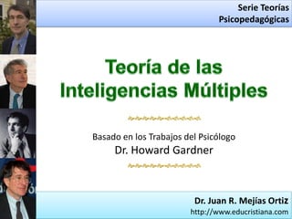 Dr. Juan R. Mejías Ortiz
http://www.educristiana.com

Basado en los Trabajos del Psicólogo
Dr. Howard Gardner
Serie Teorías
Psicopedagógicas

 