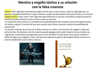 La teoría de la mente y sus implicancias para la psicología y la vida ...