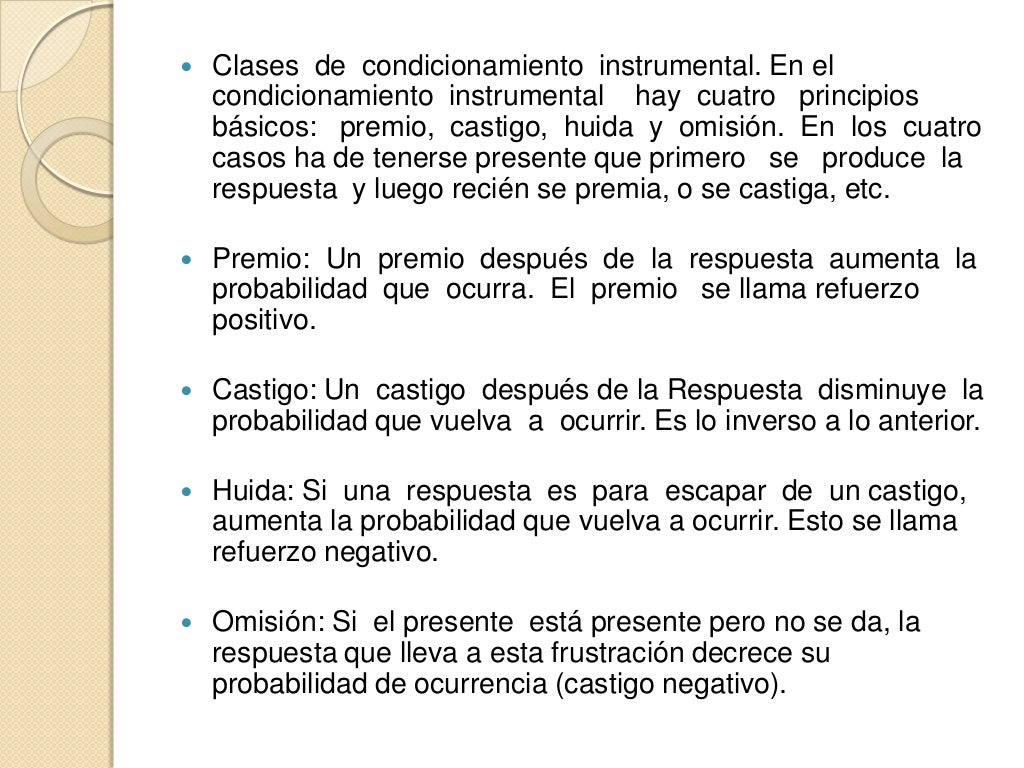 La teoria del aprendizaje de thorndike