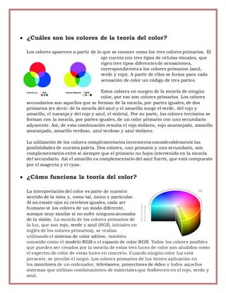 TEORIA DEL COLOR | DOCX