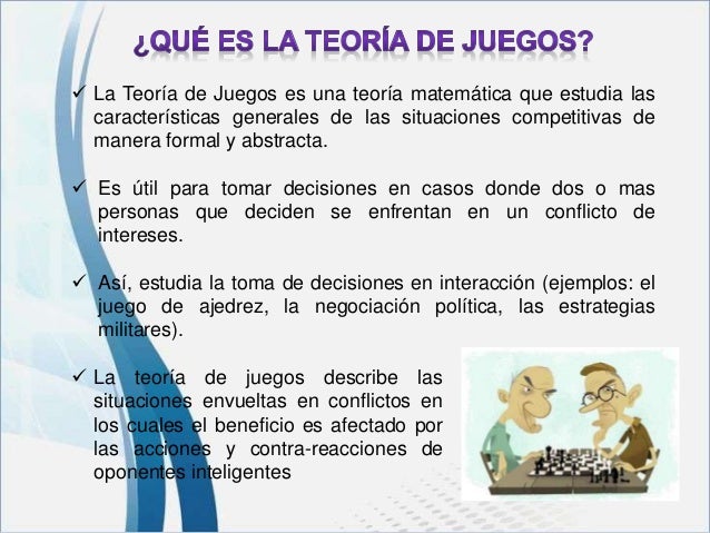 La teoria de los juegos