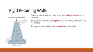 Comprehensive Analysis of Lateral Earth Pressure and Retaining Wall ...