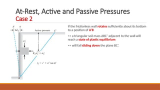 Comprehensive Analysis of Lateral Earth Pressure and Retaining Wall ...