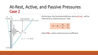 Comprehensive Analysis of Lateral Earth Pressure and Retaining Wall ...