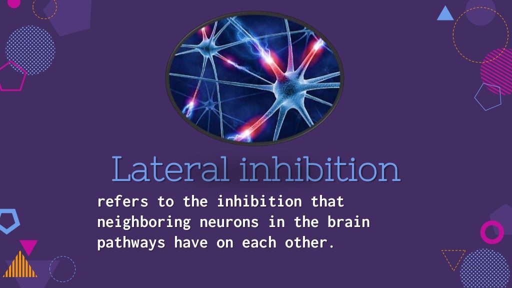 Lateral inhibition