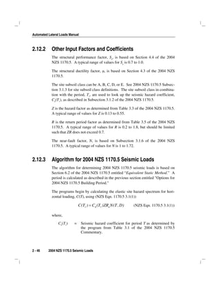 Lateral loads manual | PDF