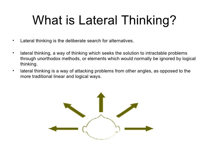 Lateral Thinking by Edward De bono