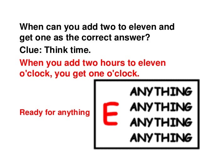 Lateral Thinking Questions