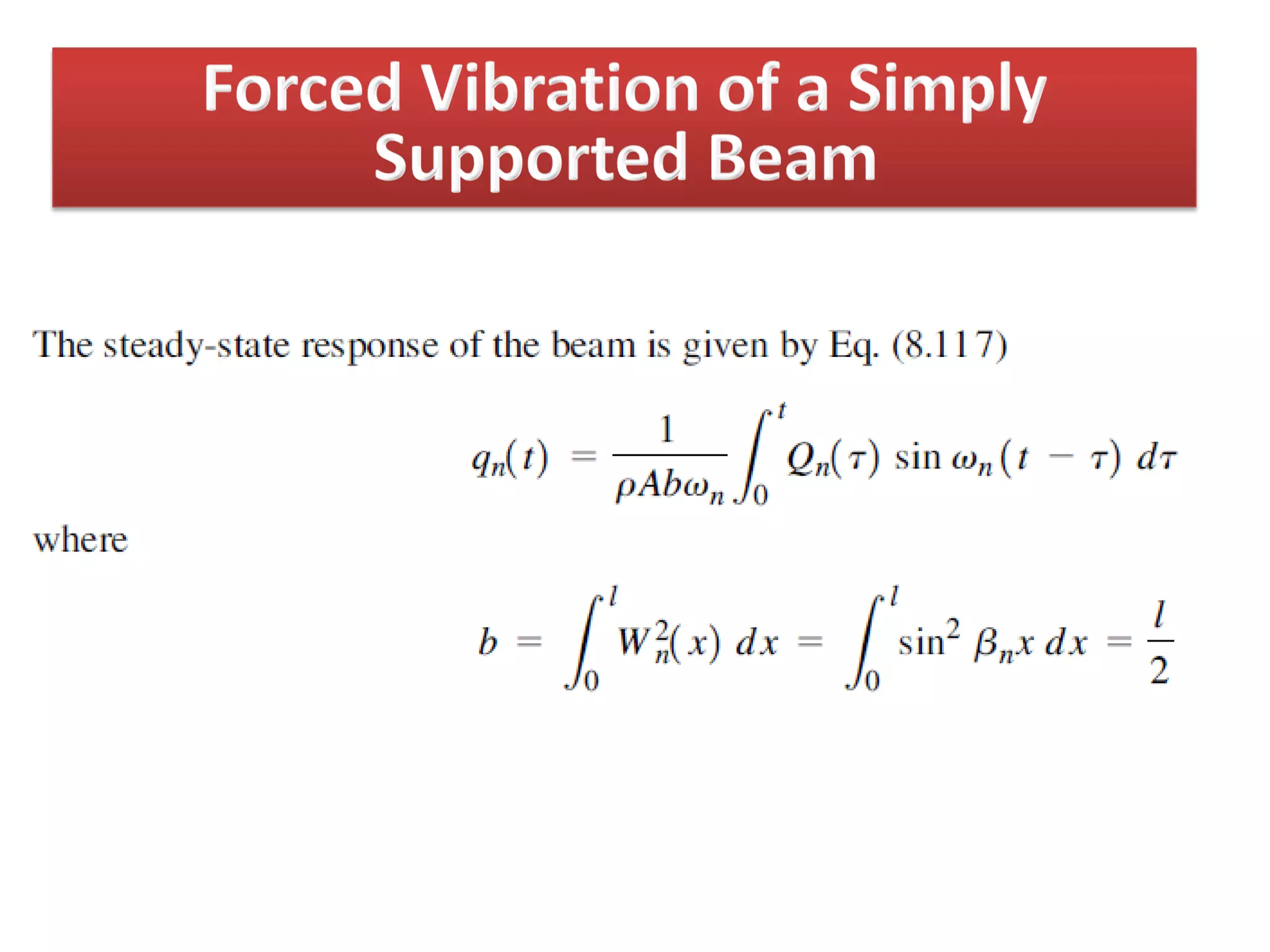 Lateral or transverse vibration of thin beam | PDF