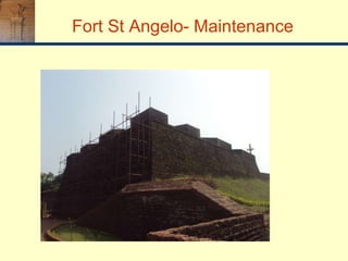 Fort St Angelo- Maintenance
 